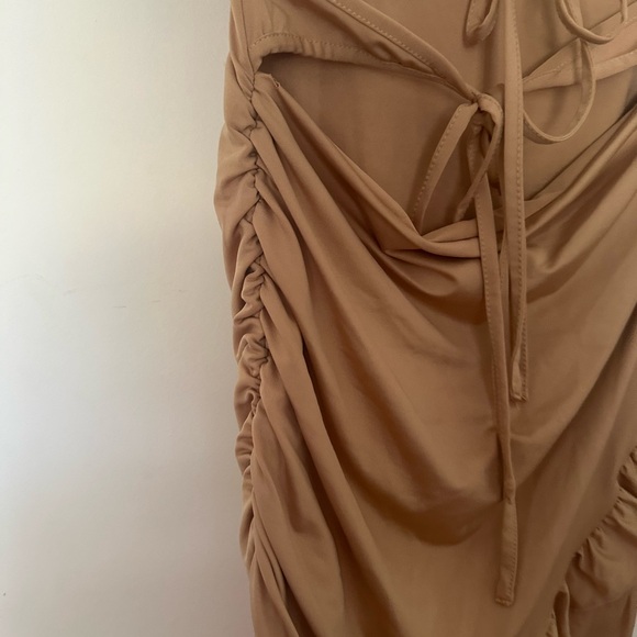 CLEARANCE ❤️SHEIN Tan Mini Dress - Picture 5 of 8